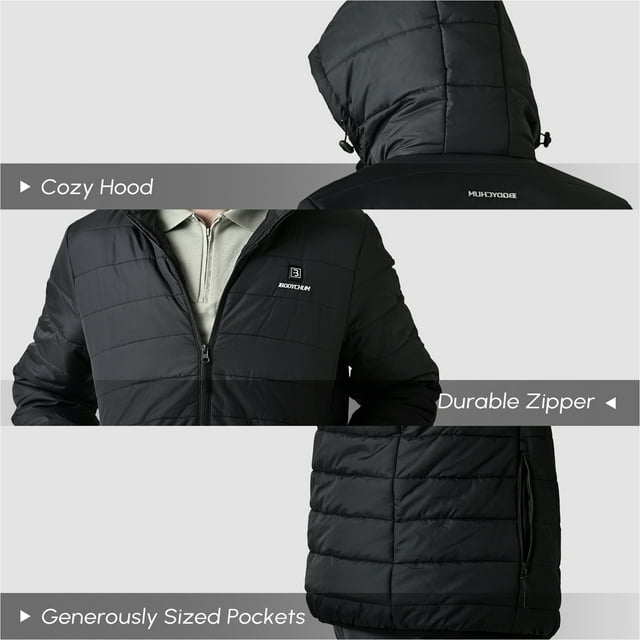 Heated Jacket for Women with Battery Pack