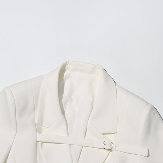 Slim Fit Winter Jacket, close-up of collar