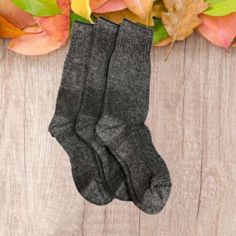 Cushioned Winter Socks, side view