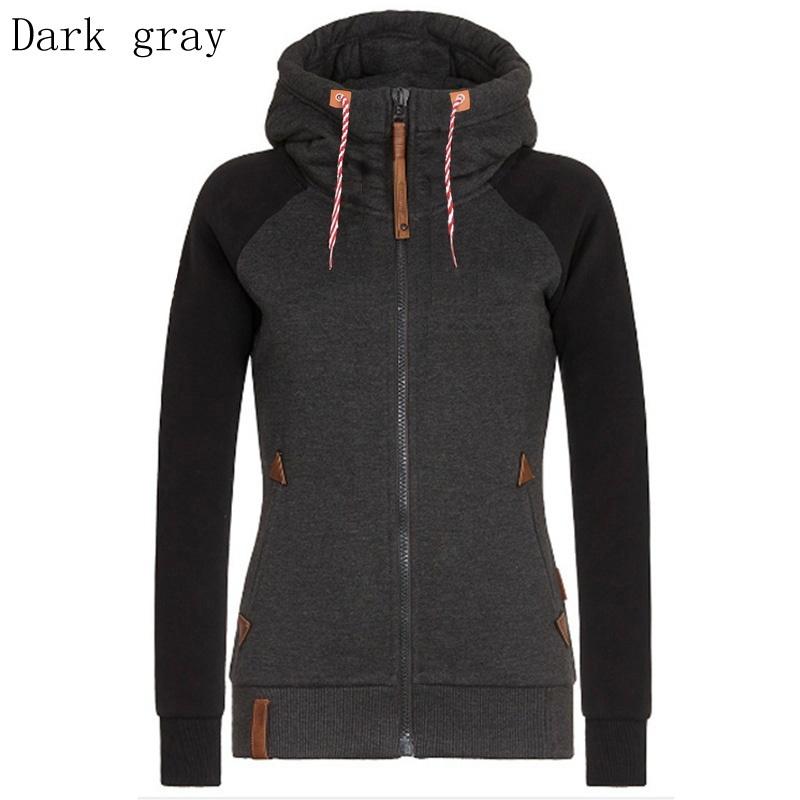 Plus-Size Hooded Layer, front view