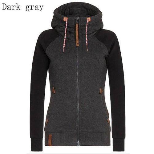 Plus-Size Hooded Layer, front view