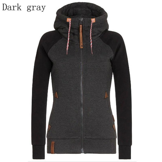 Plus-Size Hooded Layer, front view
